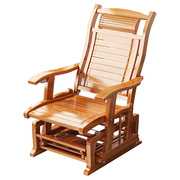中式实木摇摇椅躺椅大人阳台家用休闲折叠椅老人懒人午睡椅逍遥椅