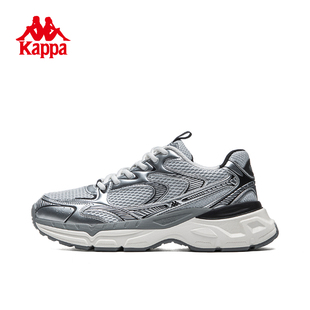 kappa卡帕运动鞋男女2024春季厚底增高老爹鞋，潮流跑鞋子