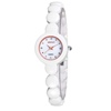 威琴糖果白色陶瓷表果冻女式手表防过敏手链石英表防水走针腕表