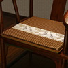 新中式红木沙发坐垫夏季凉席垫透气藤椅垫，夏天款通用防滑凉垫定制