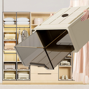 收纳箱抽屉式塑料家用衣服透明衣柜，收纳盒衣物储物柜子整理储物箱