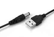 USB转DC5.5 2.1mm5.5*2.1电源线充电线纯铜USB对直流线数据线