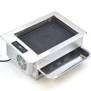 韩式电烤炉商用无烟方形嵌入式纸上烧烤炉烧烤机烤肉炉烤肉锅