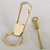 纯铜黄铜钥匙扣手工 汽车钥匙扣创意男士复古腰挂皮带钥匙扣