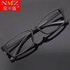 超轻tr90眼镜框全框运动眼镜架，黑框配镜近视，加膜平镜男女宽脸