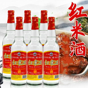 广东顺德酒厂红荔牌顺德红米酒30度610ml*六瓶装清雅型米酒