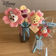 正版毛绒玩具草莓熊公仔(熊，公仔)挂件迪士尼花朵玩偶，七夕送女友男友礼物