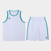 匹克篮球服短套装男士2023夏季透气跑步训练套装球衣球裤男