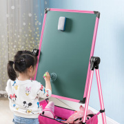 四秉鹏儿童画板画架双面磁性，小黑板白板，家用学习彩色涂鸦可升降写