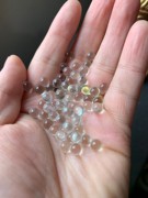 6mm玻璃珠实心球弹珠透明6毫米精密玻璃珠8mm9mm11mm儿童玩具