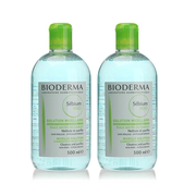 2瓶bioderma贝德玛净妍洁肤卸妆水(蓝水)500ml*2香港直邮