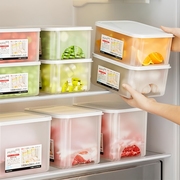 厨房冰箱长方形保鲜盒微波，耐热塑料饭盒，食品餐盒水果收纳密封盒子
