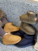 儿童棉靴雪地靴冬季宝宝，真皮棉鞋男童，加绒防水短靴女童皮面保暖鞋