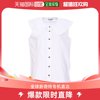 香港直邮潮奢 GANNI 甘尼 女士白色棉质衬衫