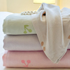 a类夏季竹纤维毛巾被办公室午睡毛毯儿童空调毯子，床上用沙发盖毯