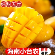 新鲜海南台农10斤鸡蛋芒果当季水果核小大台，芒3斤大果果味