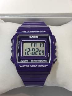 卡西欧casio手表针，扣经典复古学生，中性防水运动时尚风w-215h-6a