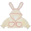 儿童公主女童洛丽塔宝宝，透气兔耳朵泡泡长袖，外套夏装防晒衣开衫