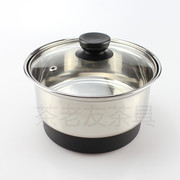 珍视界喜凌小三环茶炉自动上水消毒锅茶具煮杯器不锈钢单个茶洗锅