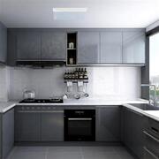 厨柜灶台碗柜一体全铝橱柜定制整体厨房环保防水防潮柜子全铝