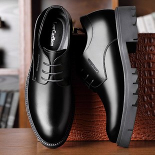 名牌高端品质增高男鞋男士，厚底内增高8cm真皮，10厘米休闲商务皮鞋