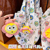 环球影城正版小黄人春日雏菊系列毛绒托特包折叠(包折叠)包购物袋玩偶