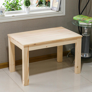 实木餐桌定制轻奢高端快餐桌小户型家用长方形，简约现代书桌小桌子