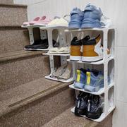 楼梯口鞋架子鞋柜收纳神器创意多层家用门口浴室塑料宿舍置物架