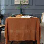 法式复古提花蕾丝桌布长方形茶几餐桌布艺镂空文艺台布拍摄背景布
