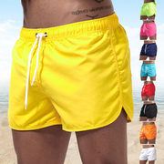 男士沙滩裤短裤多色，健身运动裤衩男士三分桃皮绒，冲浪短裤