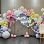 气球拱门新店铺(新店铺)开业生日结婚礼，装饰幼儿园派对场景气氛布置支架