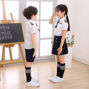 小海军演出服儿童飞行员制服套装幼儿园班服合唱服小学生表演服
