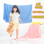 纯棉加厚儿童毛巾被卡通宝宝，大浴巾幼儿园，午休毯婴儿包被加大吸水