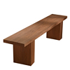 北欧个性全实木换鞋凳餐桌长条凳创意民宿休息凳家用可坐简约矮凳