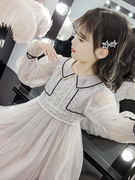 巴拉巴拉女童春秋装连衣裙5六6七7八8十10岁儿童洋气时髦女孩韩版