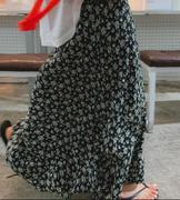 韩国东大门代女装夏季碎花半身裙拖地气质温柔百搭