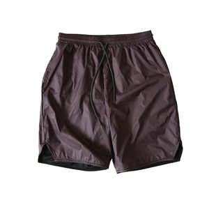 SOUTHPAW+1男装店夏季自制青年日常休闲简约速干纯色运动短裤