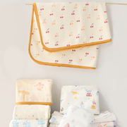 呵儿特新生婴儿纯棉隔尿垫巾，可水洗儿童床，防水隔尿防滑床垫保护垫