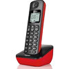 gigaset原(西门子)a191数字无绳电话机中文，显示免提家用办公座机，子母机无线信号覆盖老板秘书呼叫器自动红色