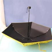 口袋太阳伞超轻超小遮阳伞防紫外线女黑胶折叠晴雨两用迷你伞