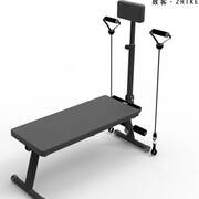 致客ZHIKE多功能家用拉筋凳商用拉筋床仰卧起坐板哑铃凳健身器材