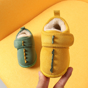 儿童棉鞋男冬季婴幼儿加绒女宝宝雪地靴1-3岁2保暖二棉鞋防滑靴子