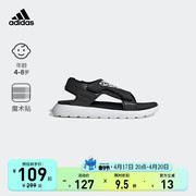 adidas阿迪达斯comfortsandal男女小童，夏款沙滩经典，运动凉鞋拖鞋