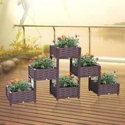 家庭阳台种菜架多层种花神器，蔬菜种植箱专用箱立体花箱花盆菜园