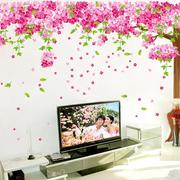 大型客厅电视背景墙壁装饰墙贴纸卧室浪漫温馨创意墙上贴画树