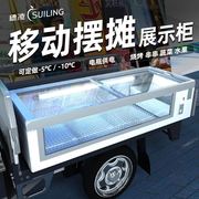 2023穗凌冰柜商用台式小型冷藏冷冻展示柜摆摊冰箱烧烤串串保鲜点