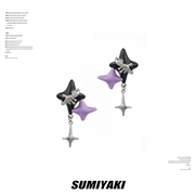 wow!sumiyaki原创设计幻影旅团，芒星耳环库洛米，原创设计小耳钉