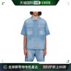 香港直邮Mastermind JAPAN 褪色牛仔短袖衬衫 MW24S12SH001020