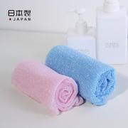 日本进口搓澡神器长条搓背巾女士不疼男士后背洗澡巾浴液巾沐浴巾