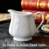 欧式简约釉下彩瓷器咖啡奶罐奶杯 西式西餐酱料杯 茶水分茶杯瑕疵